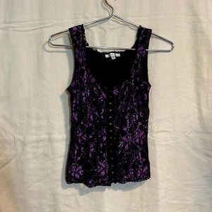 Purple corset top by moa moa